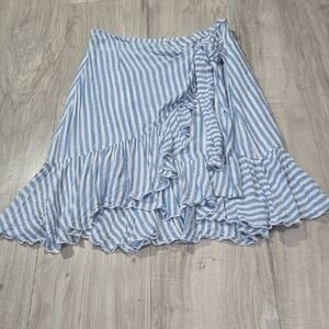 Snidel Blue and White Striped Garment